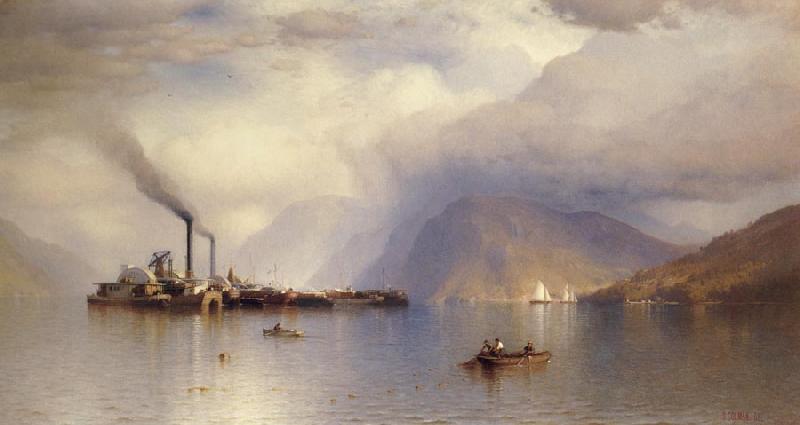 Colman Samuel Storm King on the Hudson Germany oil painting art